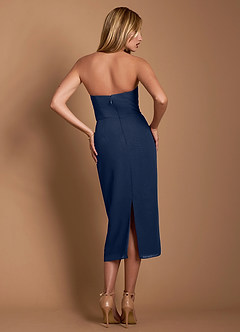 Midi jurk Natalie Marine image10