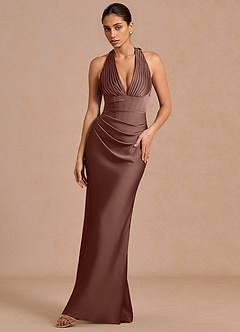 vestido Maxi Mocha Coco Lavenia image3