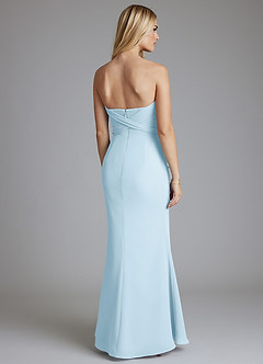 Azazie Solstice Brudepigekjoler Havfrue Stropløs Chiffon Gulv-længde Kjole image3