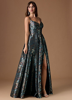 Micah Twilight Paisley Gown image4