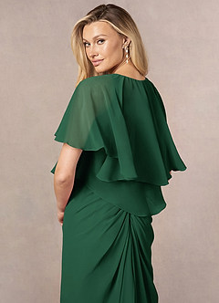 front Azazie Beminnelijke chiffon omslagdoek