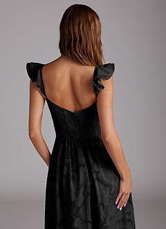 Denisse Black Corset Maxi Dress image2