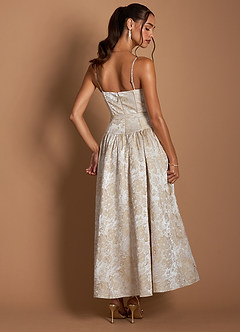 Tommi Vintage Champagne Maxi Dress image2