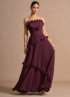 Marieline Merlot Maxi Dress image5