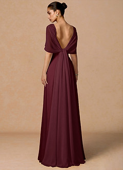 Primrose Wine Maxi Dress image8