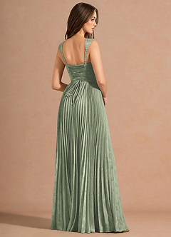 Robe Maxi Agave Vert Lethira image5