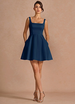 Brynn Navy Mini Dress image3