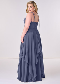 Barbie ♥ Azazie Bridesmaid Dresses Stormy A-Line Bow Chiffon Dress image7