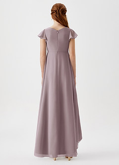 Azazie Breanne Junior Dusk A-Line Chiffon Dress image5
