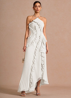 Hatsu White Maxi Dress image3