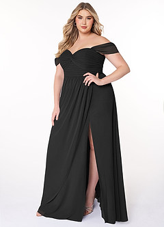 Azazie Millie Final Sale Agave A-Line Sweetheart Neckline Chiffon Convertible Dress image11