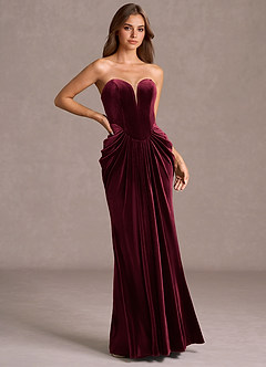 Sylvie Wine Maxi Gown image6