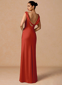 Evarine Rust Maxi Dress image2