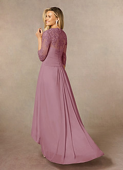Azazie Anne Mother of the Bride Dresses Vintage Mauve Sheath Sweetheart Sequins Lace Dress image9