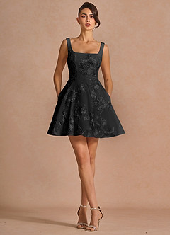 Brynn Black Mini Dress image6