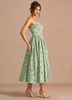 Sadie Lilac Midi Dress image3