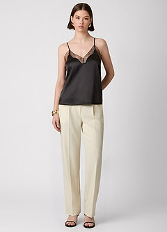 front Wasbare zijden camisole