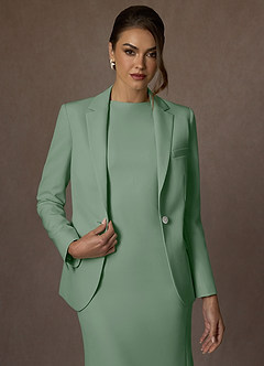 front Kennedy Matchá Vestido estruturado com elastano