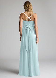 Azazie Llana Abiti da damigella d'onore premaman Abito A-Line Chiffon Floor-Length image4