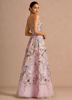 Evangeline Candy Pink Maxi Dress image2