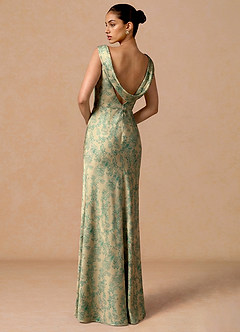 Robe Longue Bleu Sarcelle Platine Juliska image2