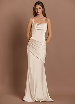 Pelagia Cream Maxi Dress image5