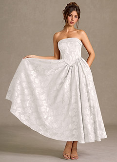 Midi jurk Mila Crème image5
