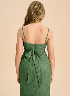 Azazie Mai Junior Klä av Tubklänning i Blommig Utbrändhet Plisserad image7