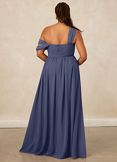 Christian Siriano Bridal for Azazie 1014 Bridesmaid Dresses Stormy A-Line Off the Shoulder Chiffon Dress image17