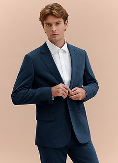 front William Dark Navy Comfort Blend Suit