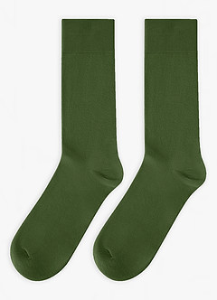 front Matching Skinny Tie & Pocket Square & Socks Set