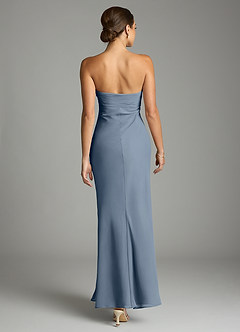 Azazie Saylor Bridesmaid Dresses Twilight Mermaid Strapless Chiffon Dress image11