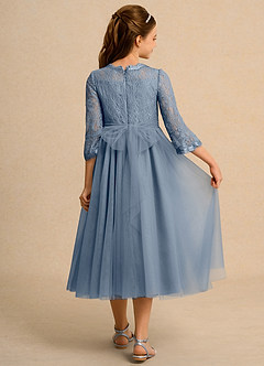 Azazie Lamb Girl Flower Girl Klänningar Klä Balklänning i Spets image2