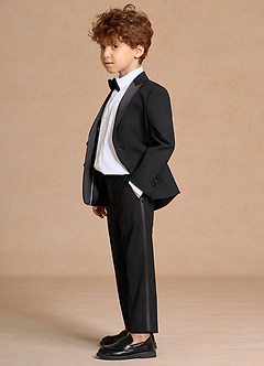 front Michael Black Boys Peak Lapel Tuxedos