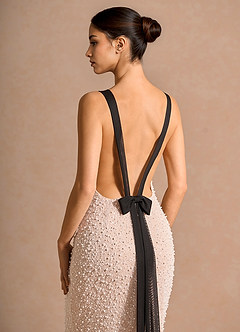 Scylla Champagne Maxi Dress image4