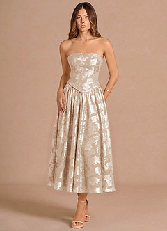 Kleid Petal Creme image3