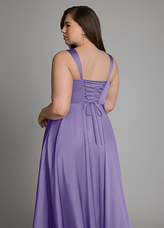 Azazie Azaria Brautjungfernkleider A-Linie Korsett Stretch-Satin Kleid Tahiti image13