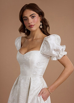 Charly Ivory Pearl Midi Dress image7