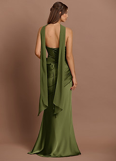 Robe Longue Olive Pelagia image2
