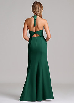 Azazie Emeria Suknie dla druhen Syrena Dekolt w kształcie serca Szyfon Do ziemi Sukienka image2