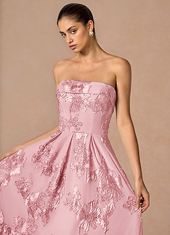 Maxi jurk Evangeline Roze image6