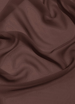 Azazie Jemma Bridesmaid Dresses Ganache Sheath Pleated Chiffon Dress image14