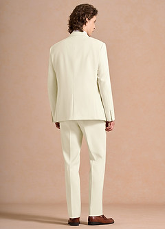 front James Ivory Structured Stretch 3-piece suit