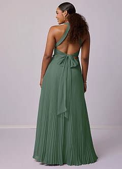 Barbie ♥ Azazie Bridesmaid Dresses A-Line Pleated Chiffon Floor-Length Dress image8
