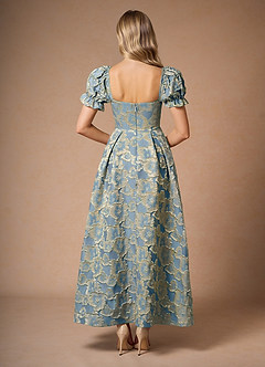 Amy Lake Blue Maxi Dress image2