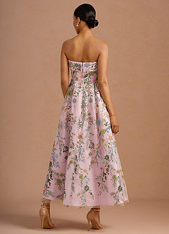 Evangeline Candy Pink Maxi Dress image2