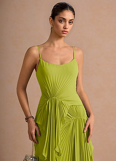 Bashira Lemon Green Maxi Dress image7