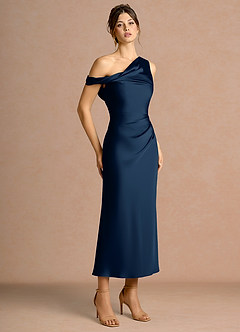 Robe Longue Marine Grevina image4