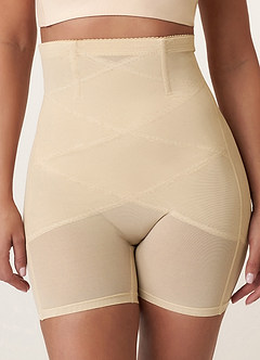 front Hip Enhancer Shorts med hög midja