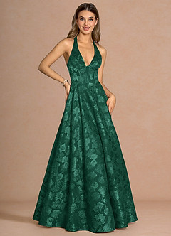 Isabeau Hunter Green Maxi Dress image3